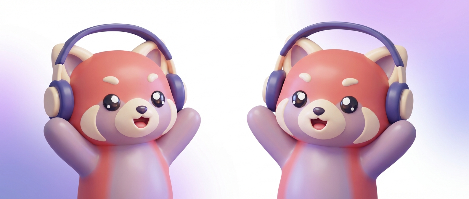 FlowState - Excited red panda